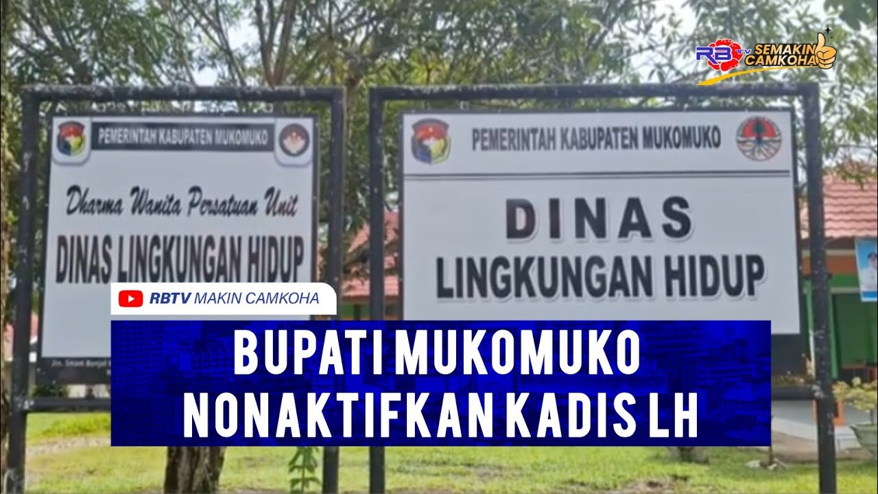 Bupati Nonaktifkan Kepala Dinas Lingkungan Hidup