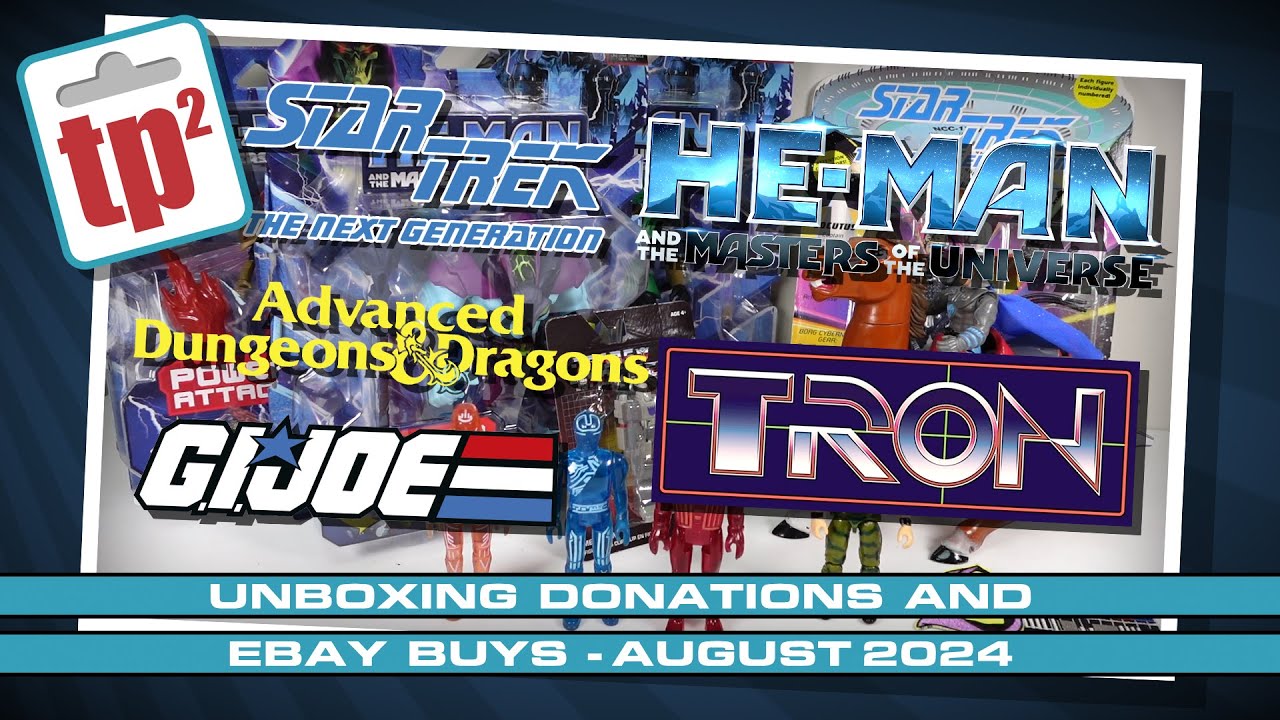 Unboxing Donations and eBay buys - Aug 2024 - Toy Polloi Two