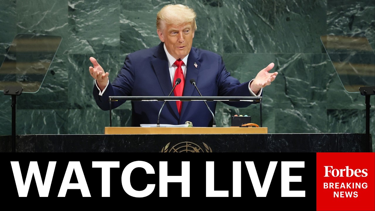 WATCH LIVE: President Trump Addresses The United Nations General Assembly