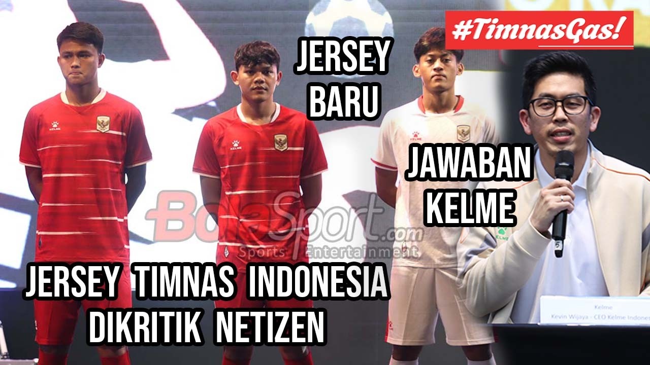 Jersey Baru Timnas Indonesia Dihujat Netizen, Kelme Beri Jawaban hingga Peran PSSI dan John Herdman