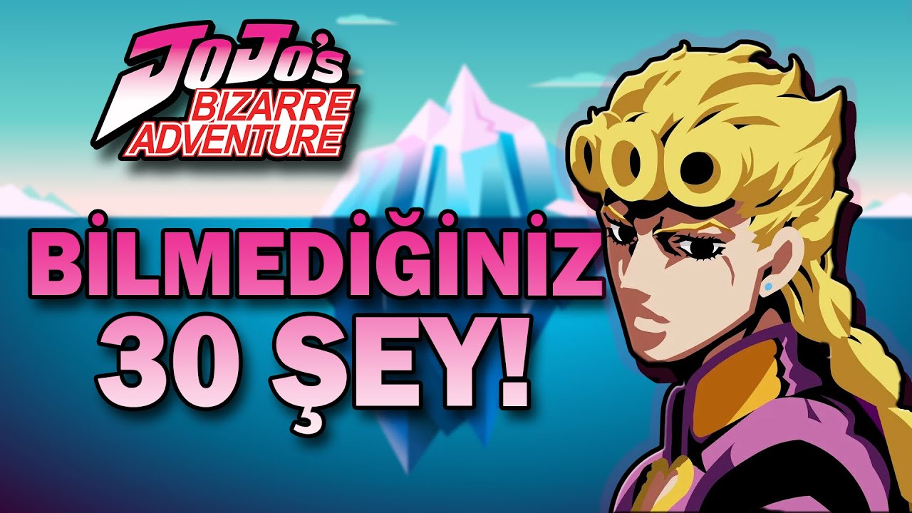 JoJo Serisi Hakkında Bilinmeyen 30 Gerçek! | #1