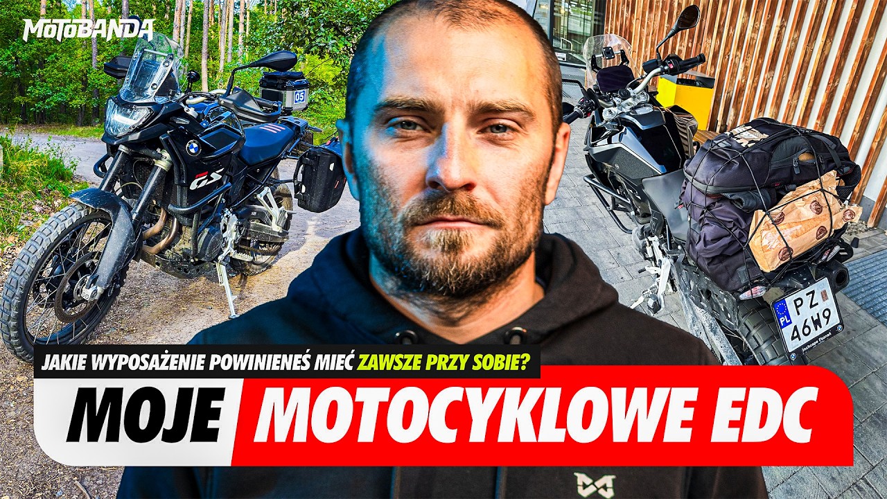 Motocyklowe EDC: druga para rękawic, multitool, trytytki i... CO MIEĆ PRZY SOBIE?