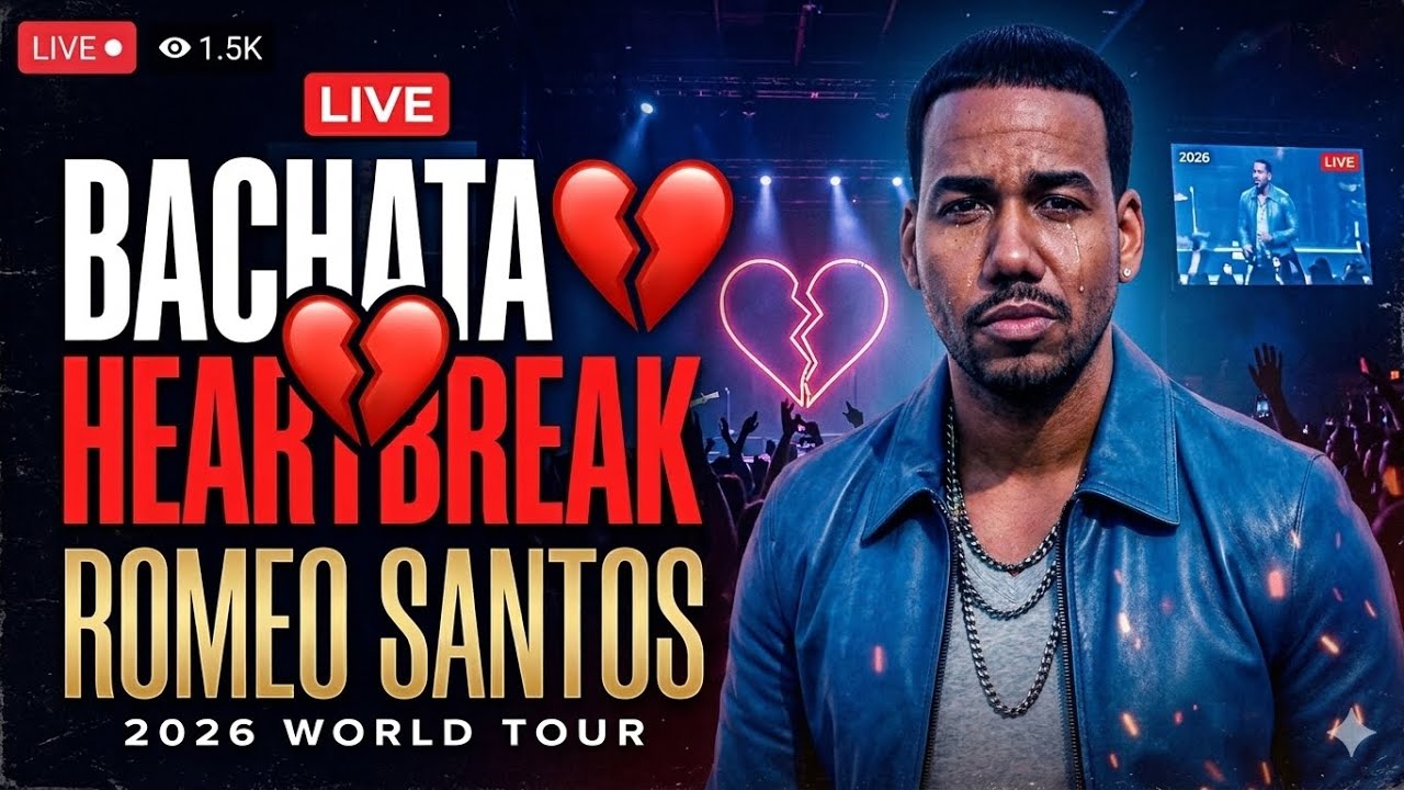 Bachata Romántica Heartbreak 2026 en Vivo 💔 Romeo Santos Style Bachatas Tristes para Corazones Rotos