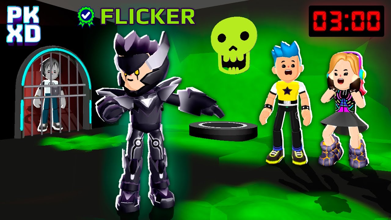 😱 Entramos na Casa do FLICKER em Busca do SOMBRA as 3 da Manhã no PK XD
