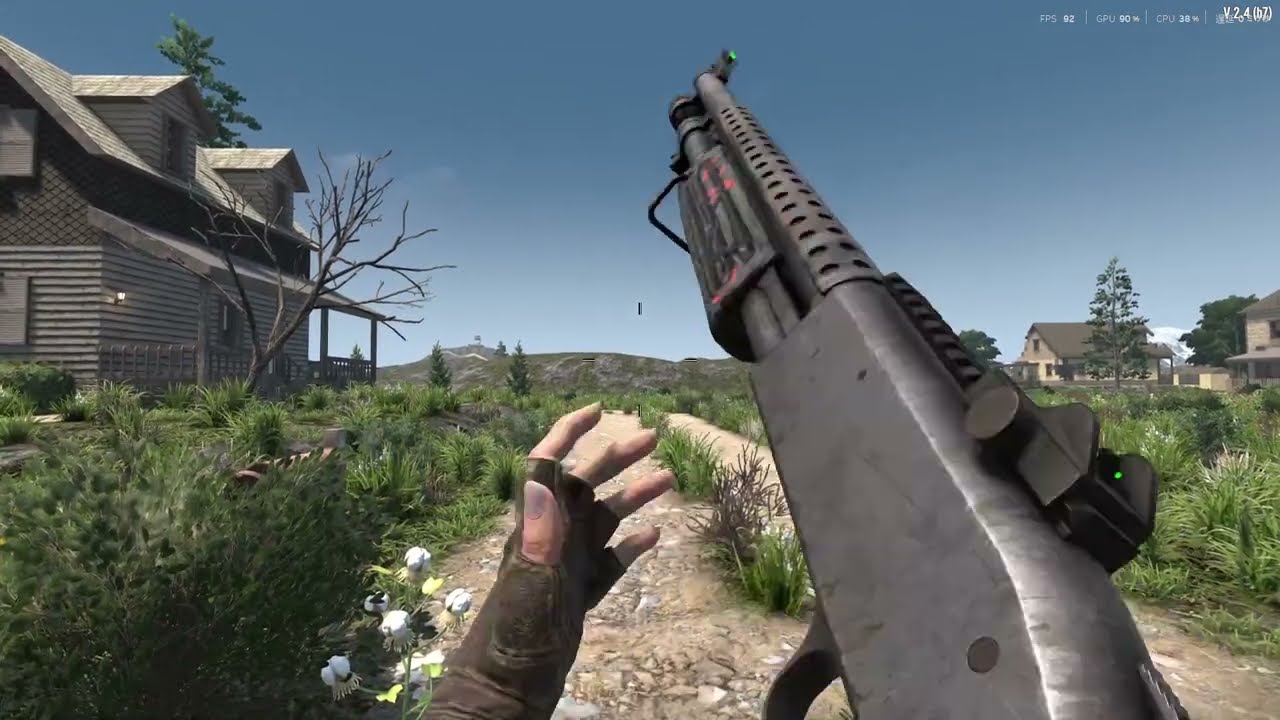 7DTD Pump Action shotgun(Mossberg 590)Custom Animation Demo