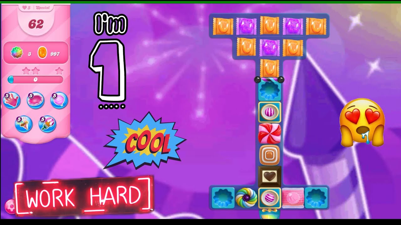 I am world No 1 💪| trophy special level | Candy crush saga special level part 117 |@CCS_HCR