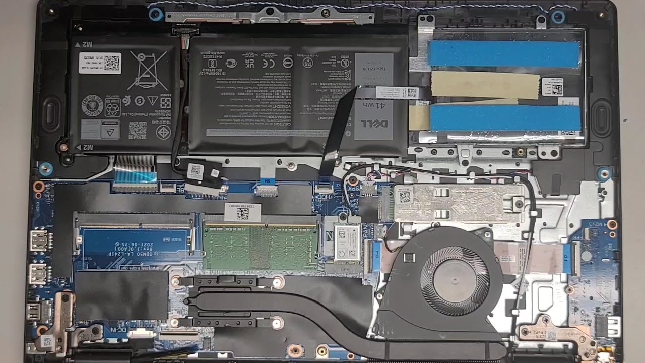 Dell Inspiron 15 3511 Disassembly RAM SSD Hard Drive Upgrade Battery Faulty Hinge Replacement Repair