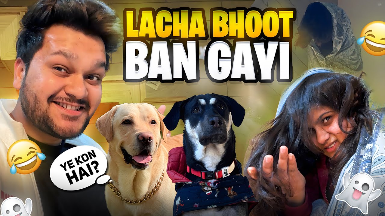 Ghost Prank On Simba & Kaalu 😂