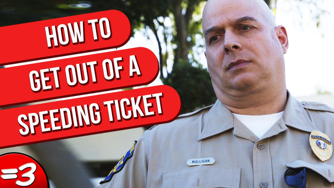 How to Get Out of a Speeding Ticket