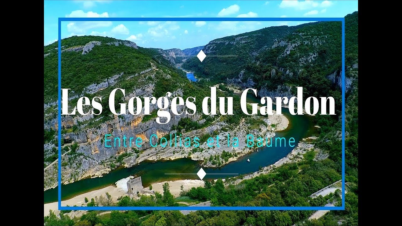 4K-Les Gorges du Gardon et la route de la Baume ! drone Autel X-Star