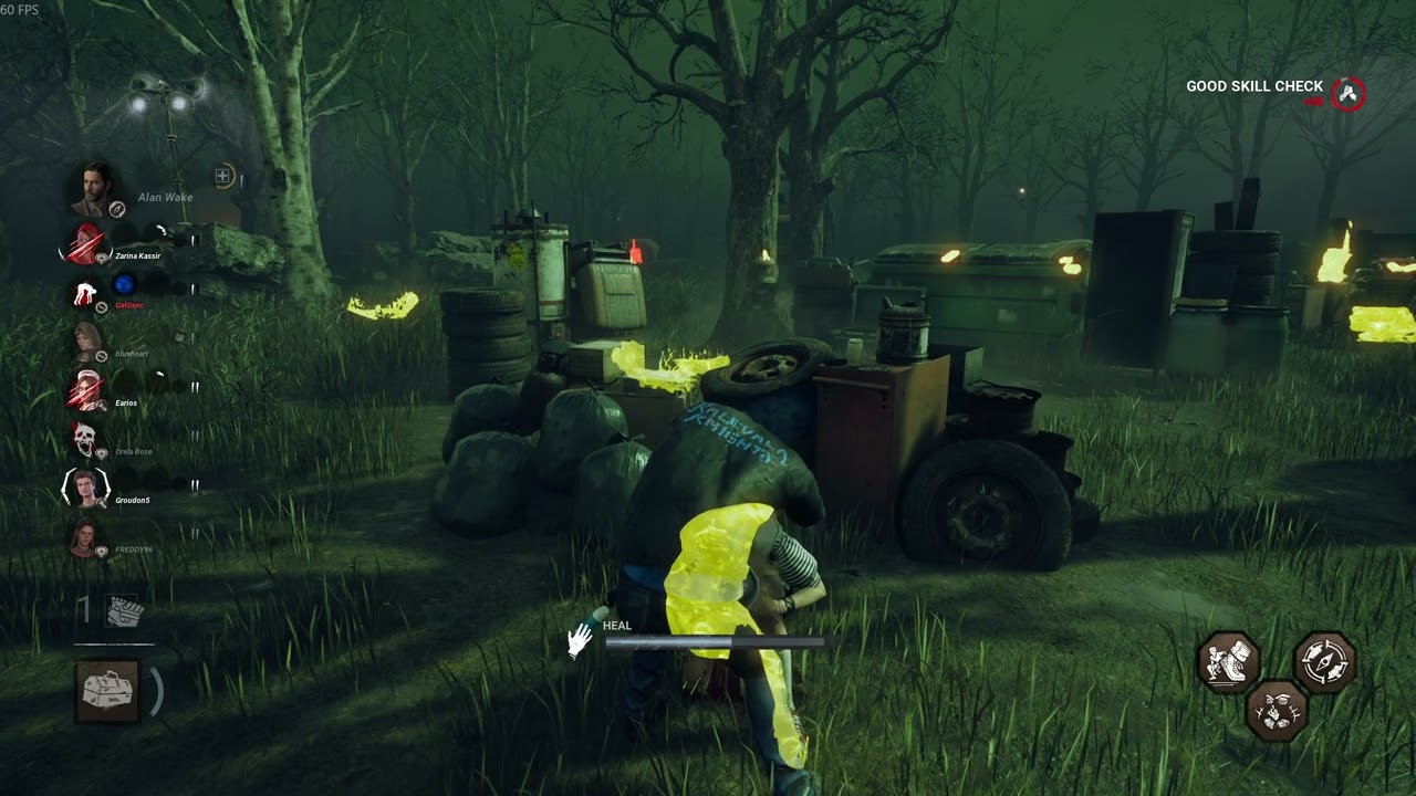 Dead by Daylight gameplay - Alan gets the hatch (2v8)