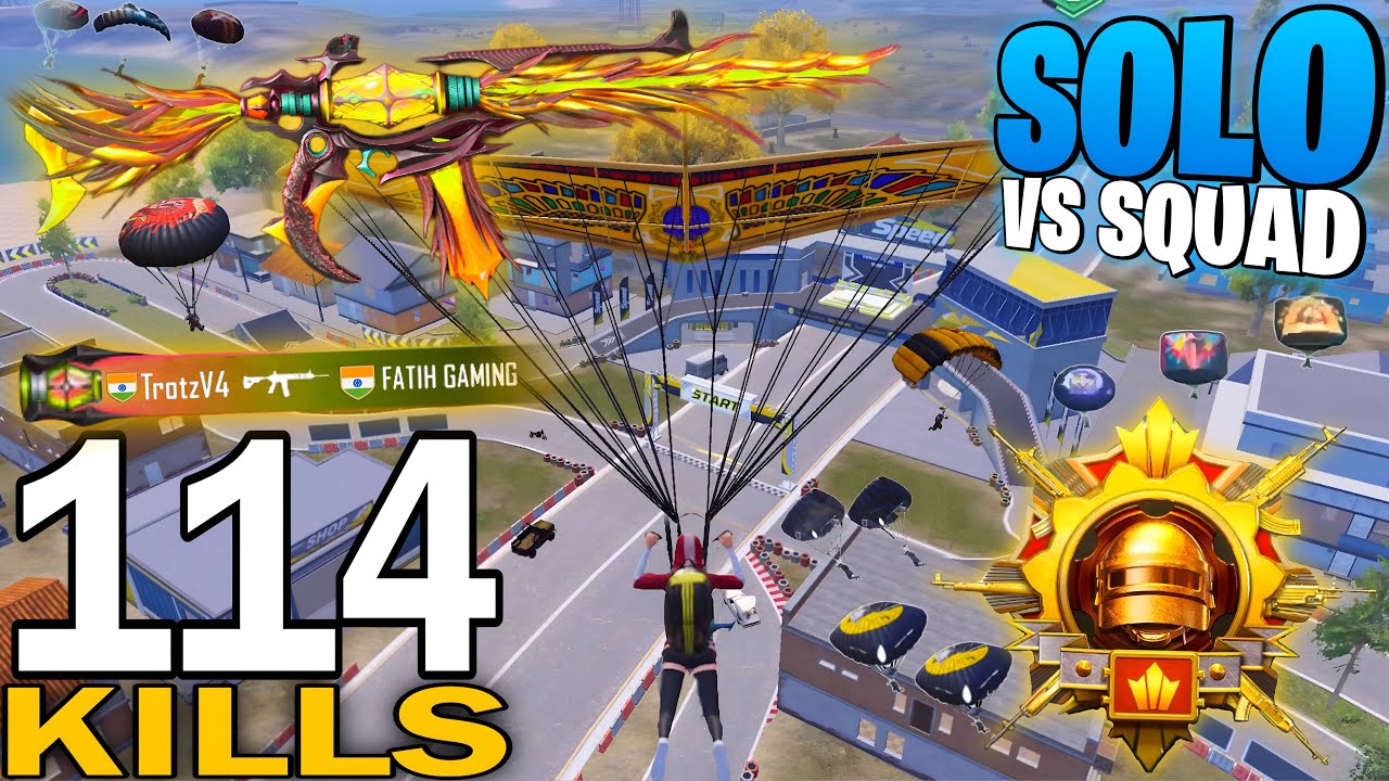 114 KILLS!🔥 IN 3 MATCHES FASTEST GAMEPLAY With FULL S2 OUTFIT😍SAMSUNG,A7,A8,J2,J3,J4,J5,J6,J7,XS