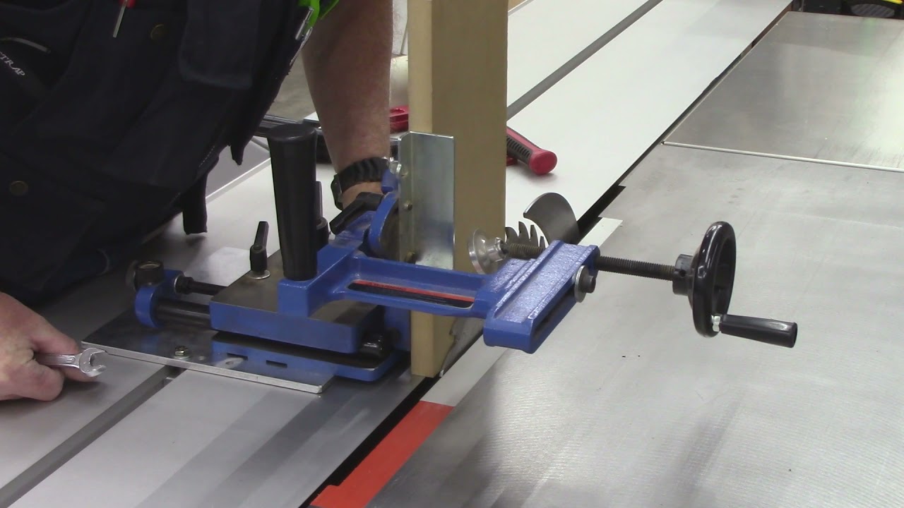 Sliding Tablesaw: Tenoning Jig