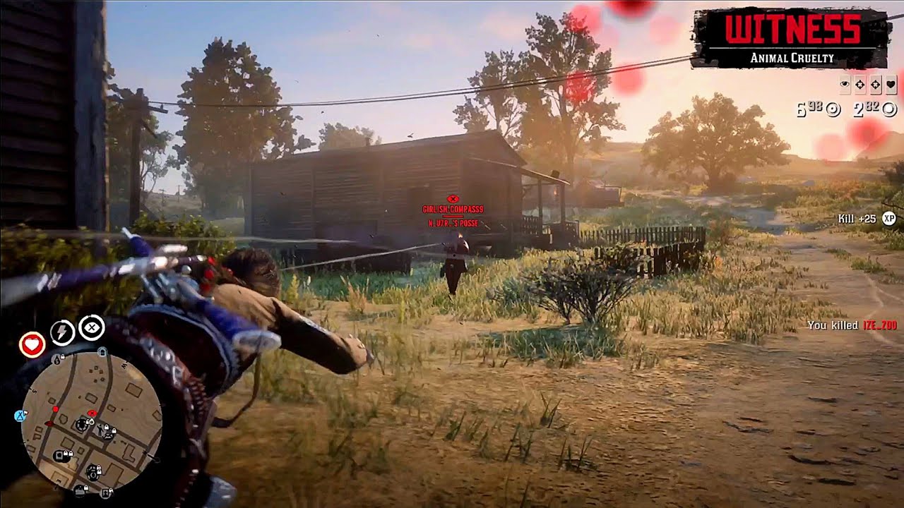 RDR2 Online - Griefers in Blackwater get a beatdown 1v4, you can't bully me