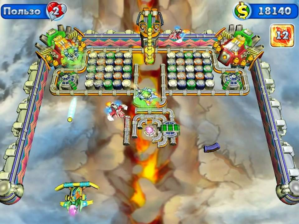 Action Ball 2 / Техношар 2: Level 09 arkanoid gameplay