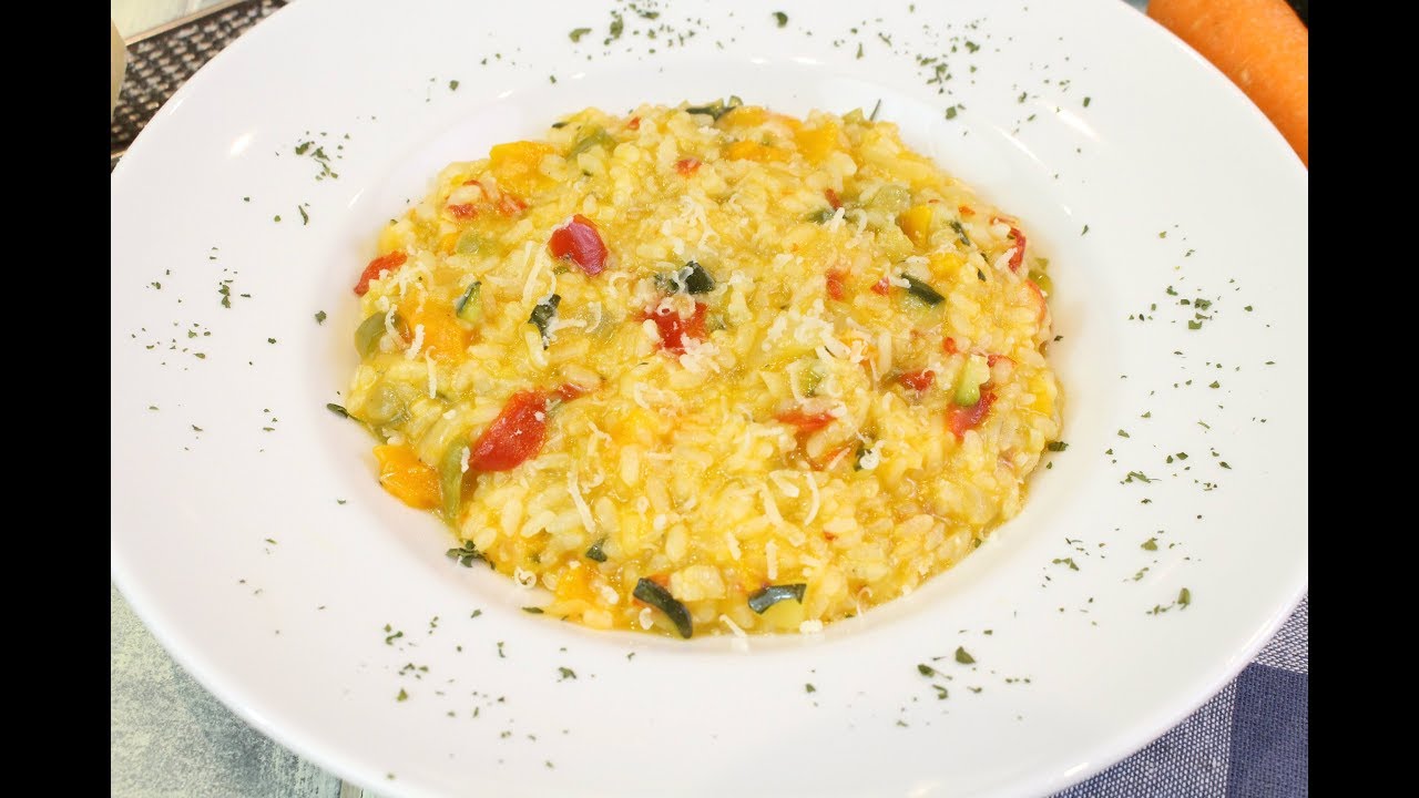 Risotto de verduras con Thermomix | Receta vegetariana