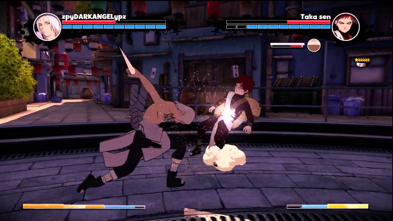Naruto The Broken Bond : Online Battle - Gaara ( me ) vs. Kimimaro HD