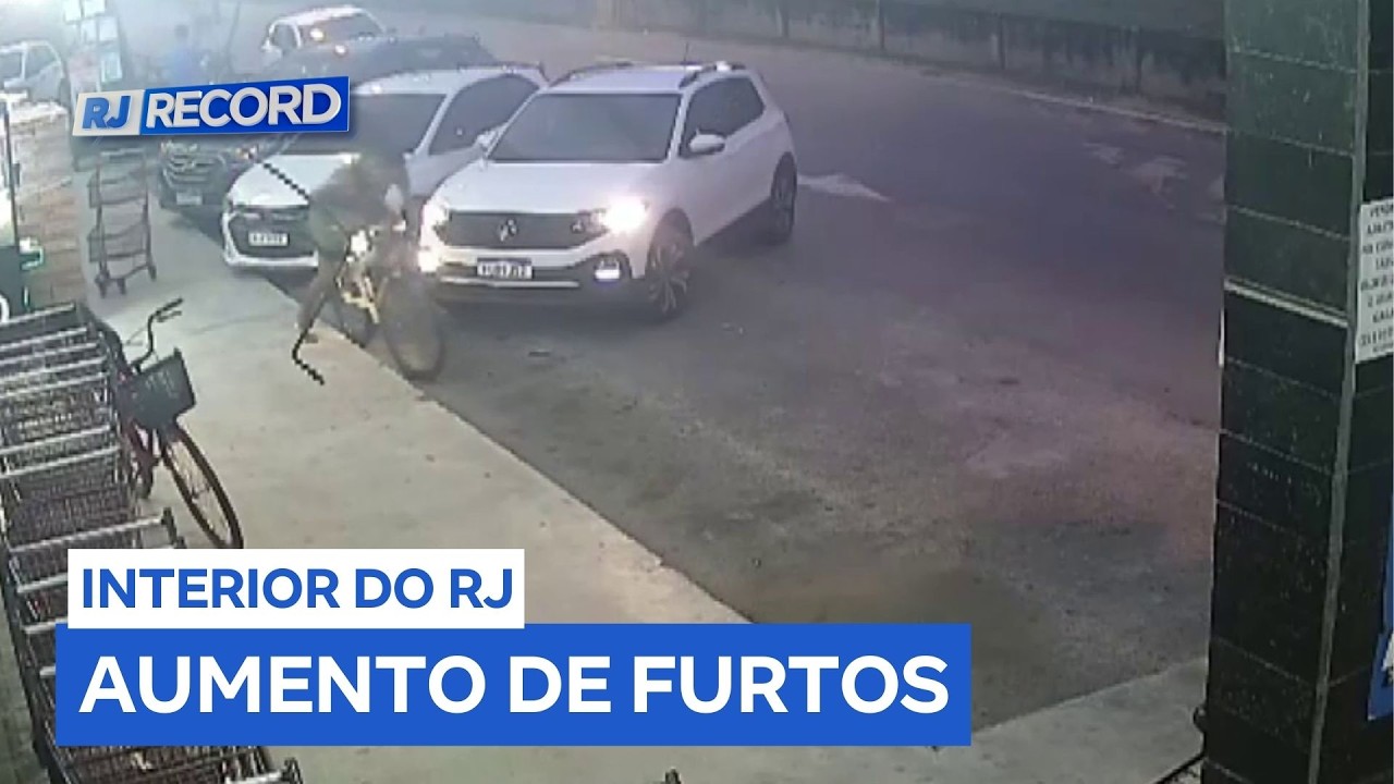 Cresce número de furtos de bicicletas em cidades do interior do RJ
