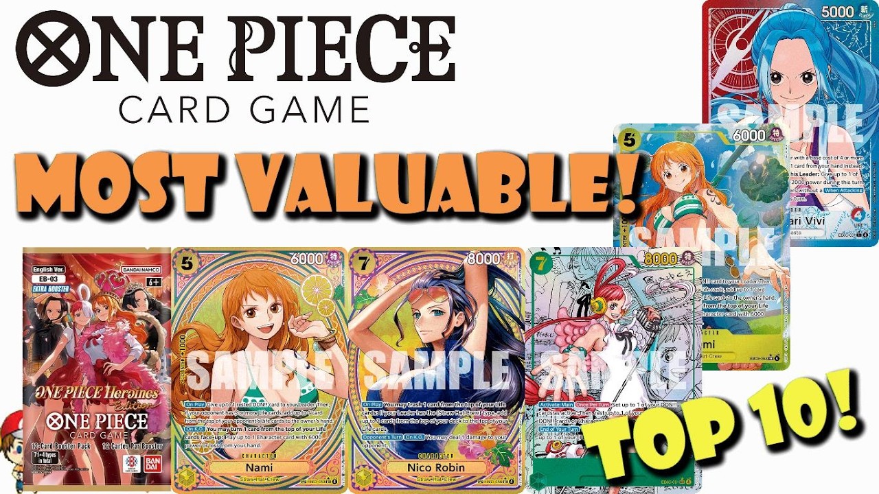 Самые ценные карты из EB-03: Heroines Edition! Этот набор ОГРОМНЫЙ! (Новости One Piece TCG)