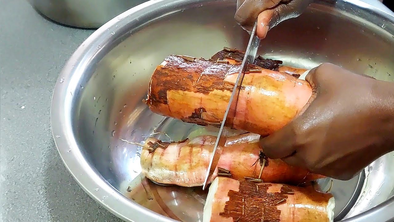How to prepare cassava/yuca; preserving, peeling, cooking, freezing and storing #foodprep