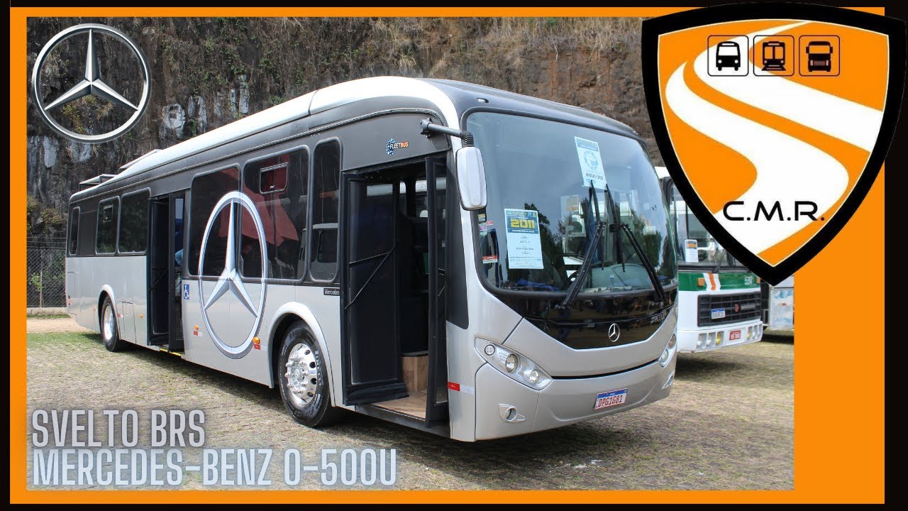 Comil Svelto BRS - Mercedes-Benz O-500U Veiculo para eventos e demonstrações da #mercedesbenzbrasil