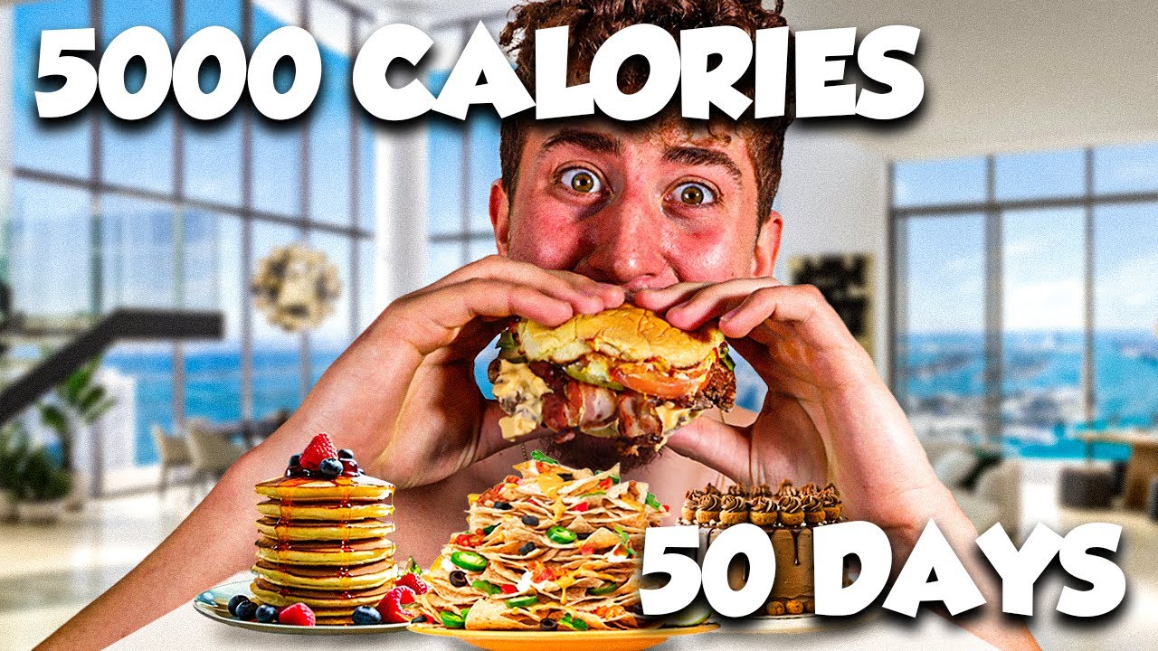 5000 Calories Every Day for 50 Days!