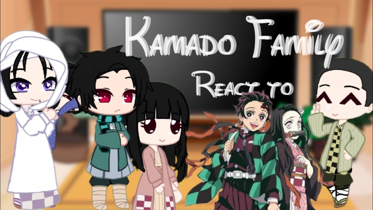 🌺|•Kamado Family React Tanjiro and Nezuko(+vs daki) •|KNY(1/?)🌺|Türkçe/English|Gacha Club|SPOİLER