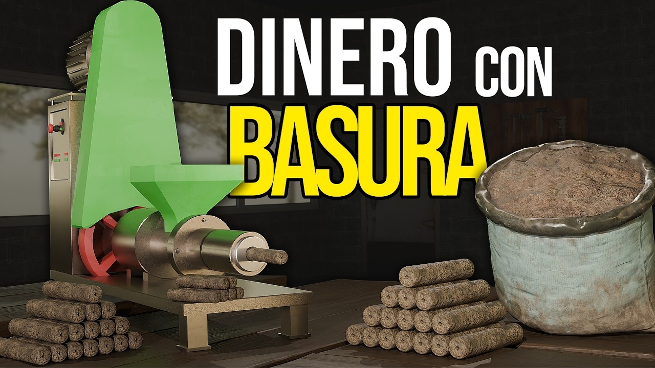 4 máquinas de reciclaje para EMPRENDER UN NEGOCIO rentable desde casa ♻️