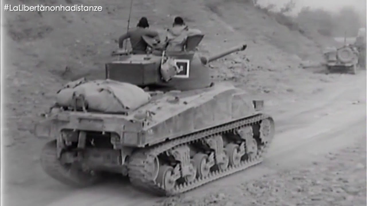 #laLibertanonhaDistanze - L'ingresso degli Alleati a Casalecchio il 20 aprile 1945