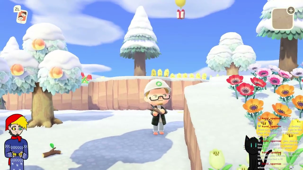 Crossing the Animals! island renovating time!