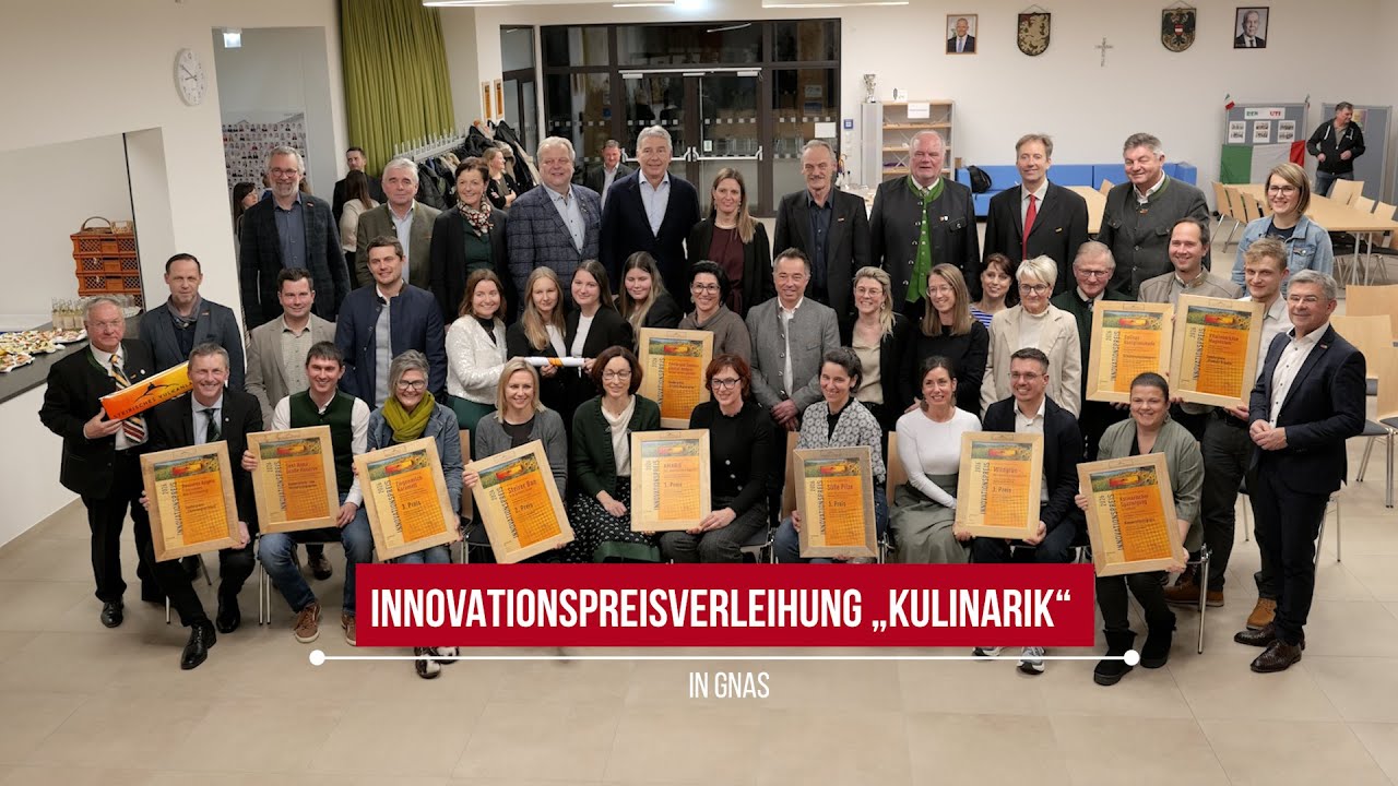 Innovationspreisverleihung 2026 Kulinarik | Styria | Austria | vulkantv.at