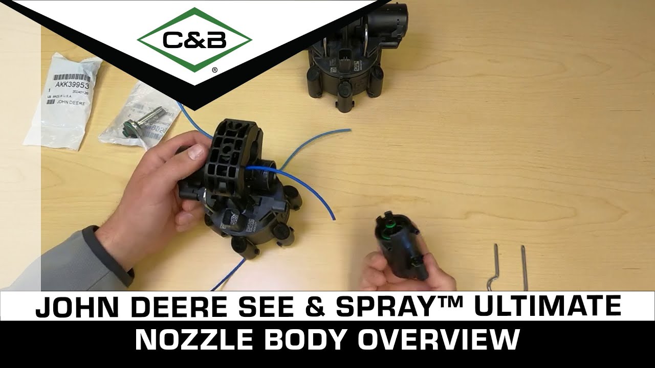 John Deere See & Spray™ Ultimate Nozzle Body Overview