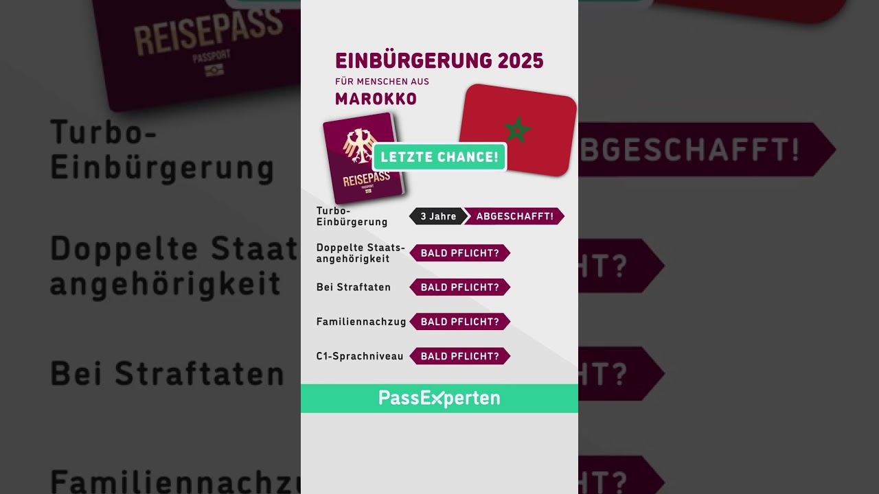 Die #CDU m&ouml;chte eine #R&uuml;ckf&uuml;hrungsoffensive 😧 #marokko #einb&uuml;rgerung #deutscherpass