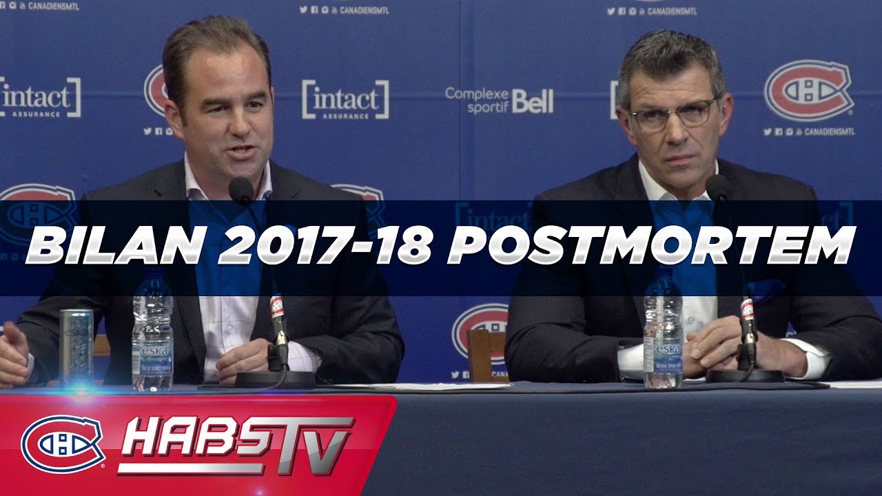 Geoff Molson and Marc Bergevin's full end of season press conference (2017-18)