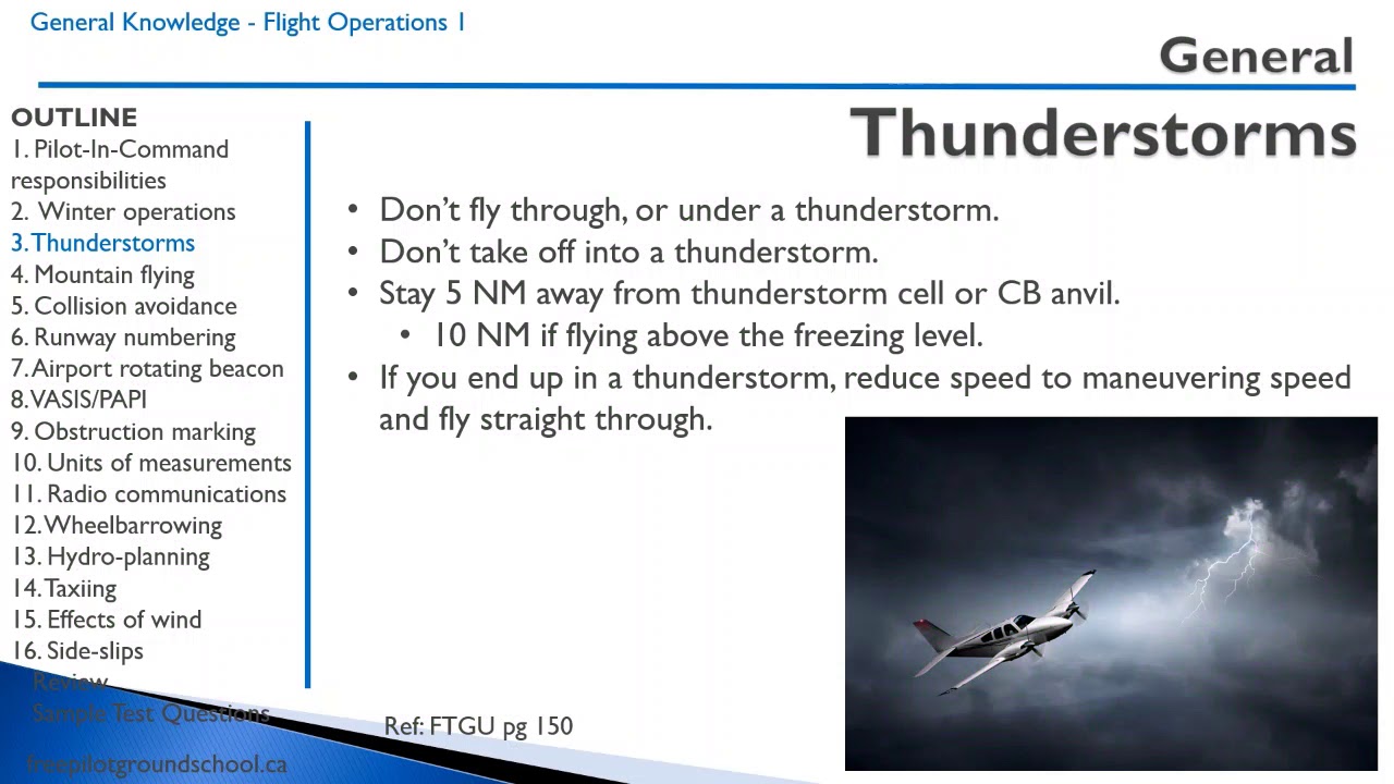 Flight Operations 1 - General