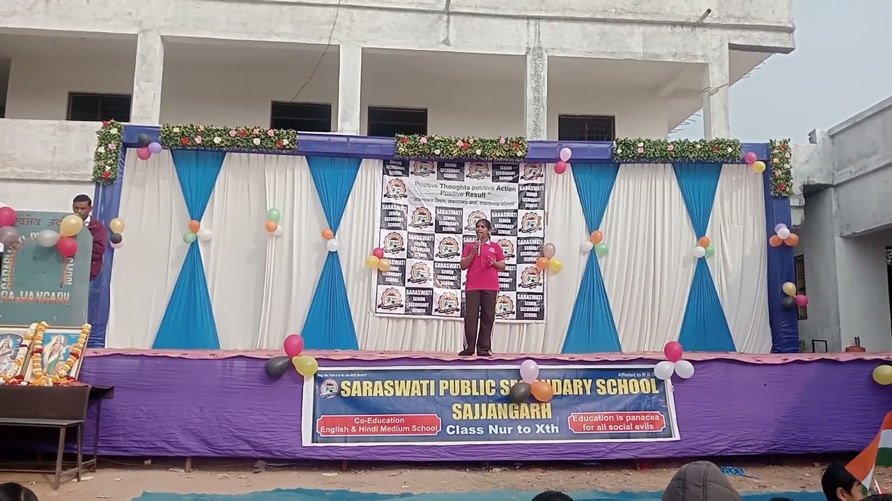 Speech by Riddhima khihuri...Desh mera jal raha h aag lagi h cine me.....