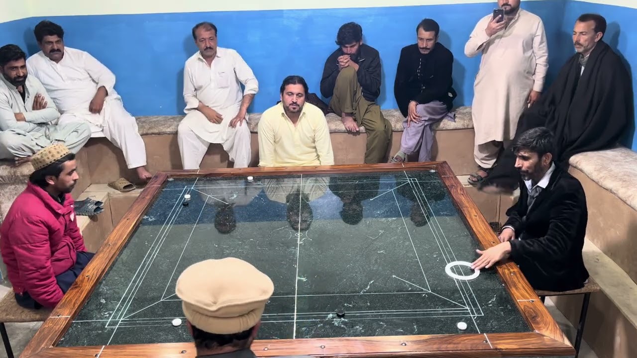 Double🇵🇰 challenge match2️⃣ champion teams big match musher Bhai vs haji Qaim🏆🏆🏆￼#carrom