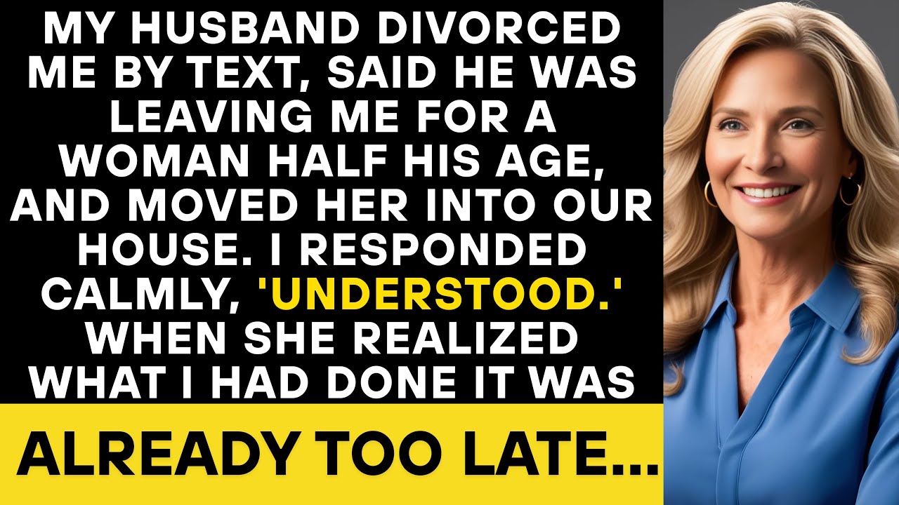 My Husband Left Me For A Younger Woman And Moved Her Into Our House - My Response Shocked Him..