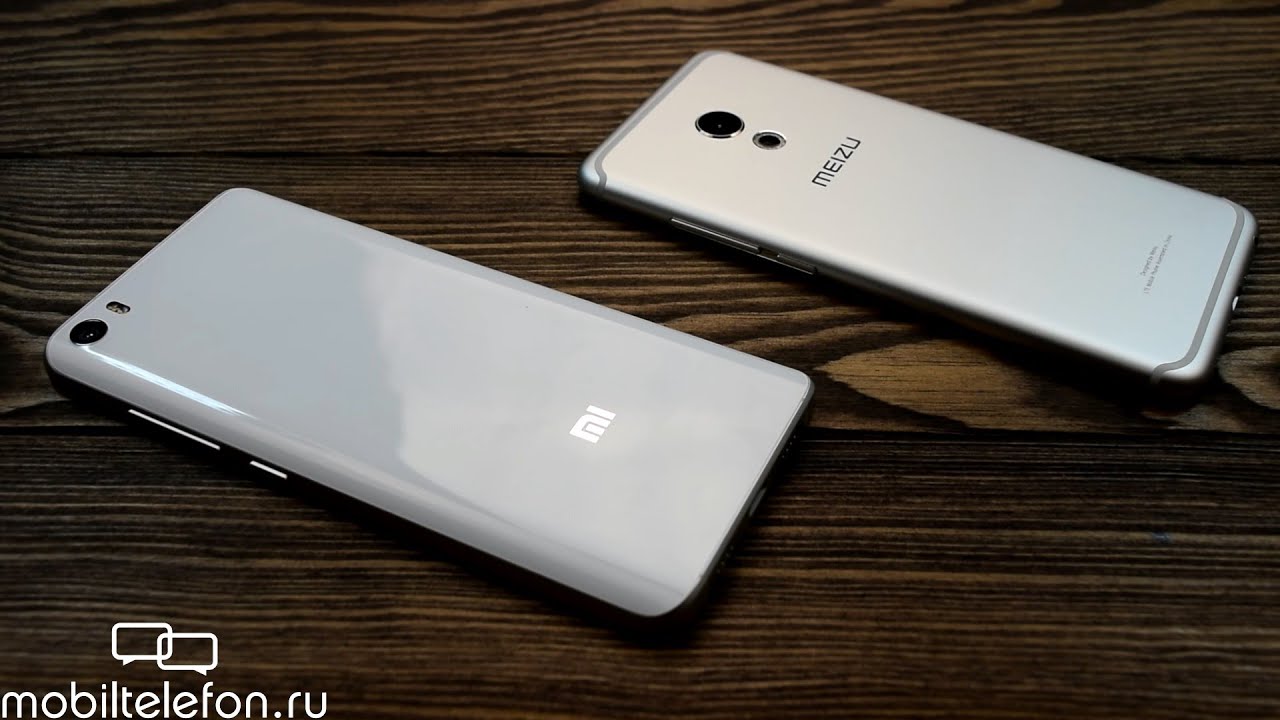 Распаковка Xiaomi Mi5 и сравнение с Meizu Pro 6 (unboxing)