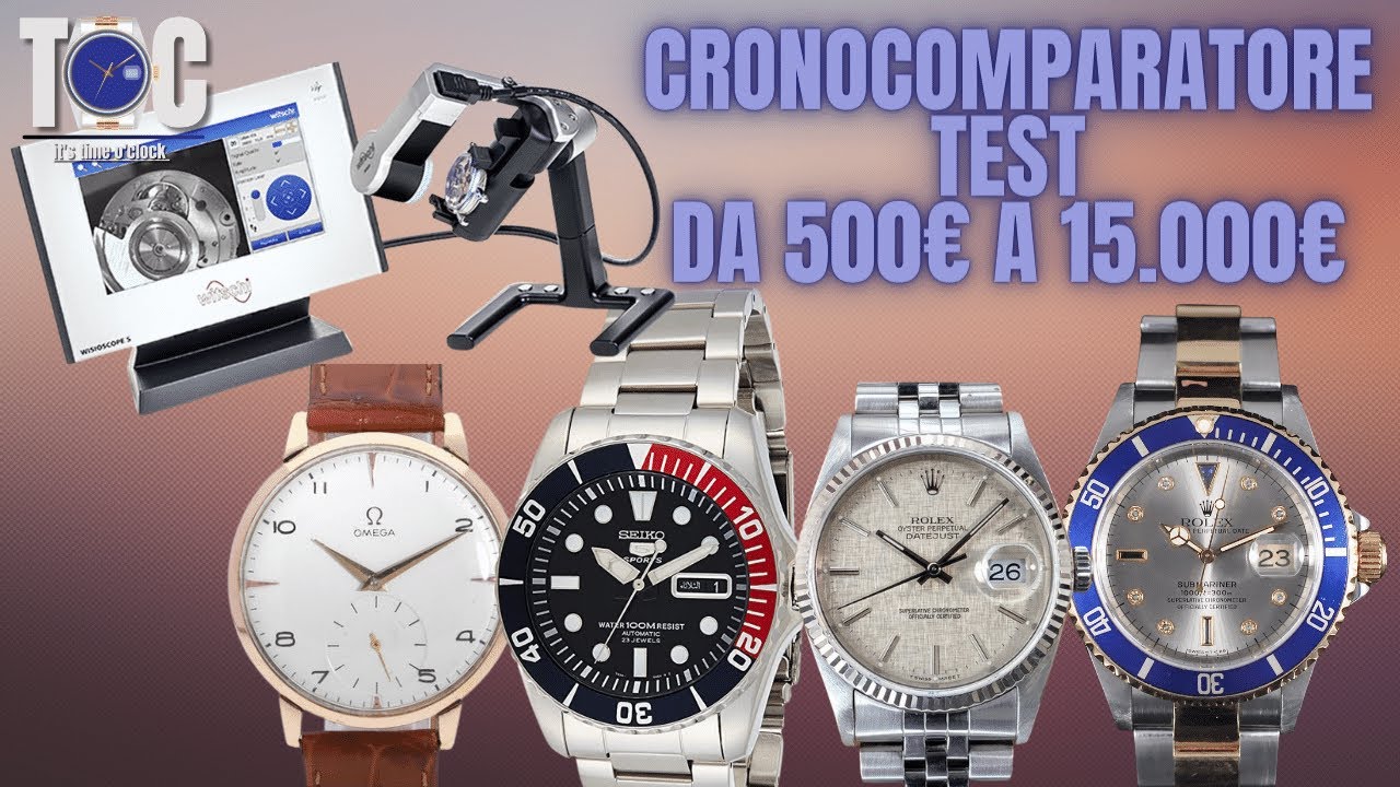 Orologio USATO? ATTENZIONE alle fregature con il Cronocomparatore fai da te!