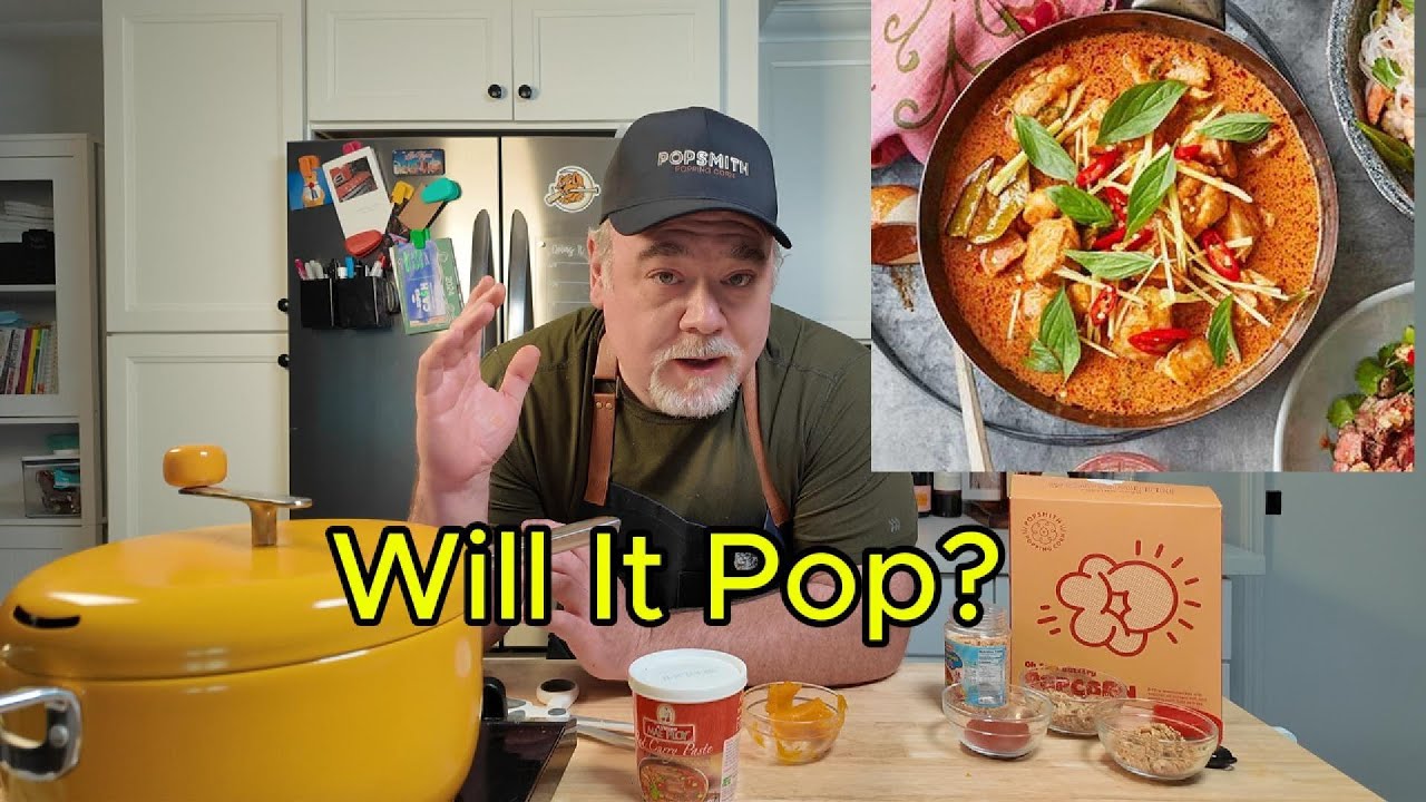 Will It Pop? Thai Red Curry Popcorn in a Popsmith