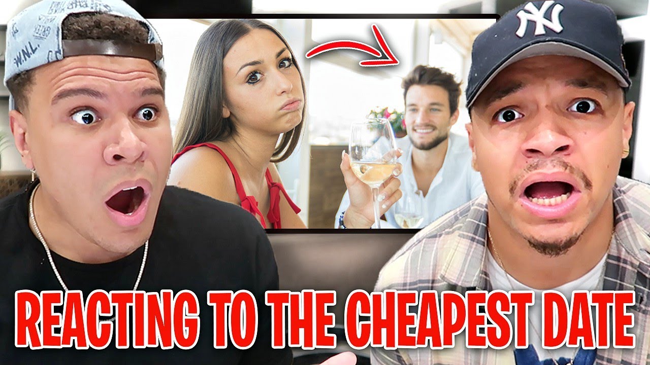 REACTING TO THE CHEAPEST DATE EVER!!! (FEAT WOLFIE) *EXTREME CHEAPSKATES*