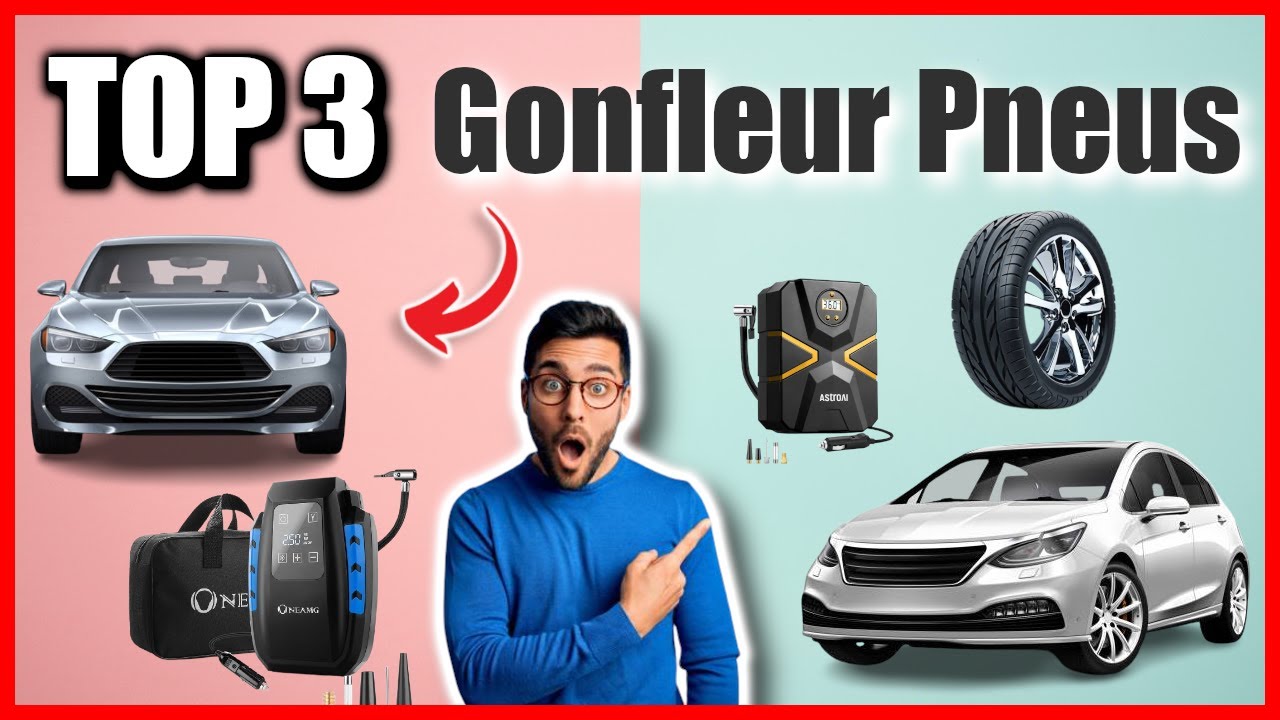 TOP 3 : MEILLEUR GONFLEUR DE PNEUS VOITURE 2024