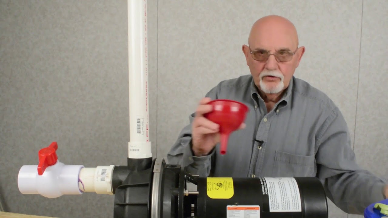 Priming a Lawn Sprinkler Pump
