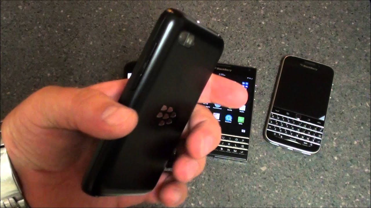 Comparison Video Showing off the BlackBerry Classic, Passport, Q5 and Q10