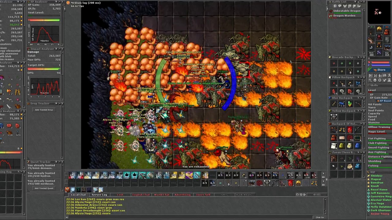 Tibia Boss - The First Dragon Quest Tutorial