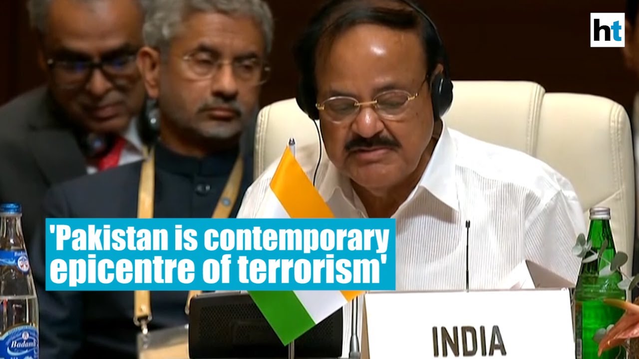 Pakistan is 'contemporary epicentre' of terrorism: Venkaiah Naidu in Baku