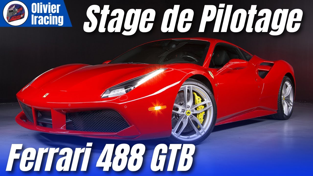 Stage de pilotage en Ferrari 488 GTB @ Fontenay-le-Comte