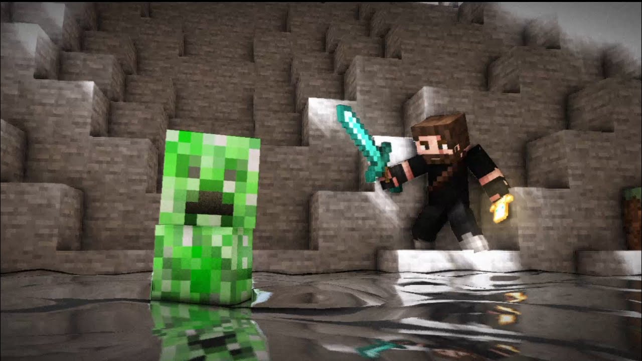 MOB HUNT - Life on a Server ( Minecraft Animation ) Reconn 4D