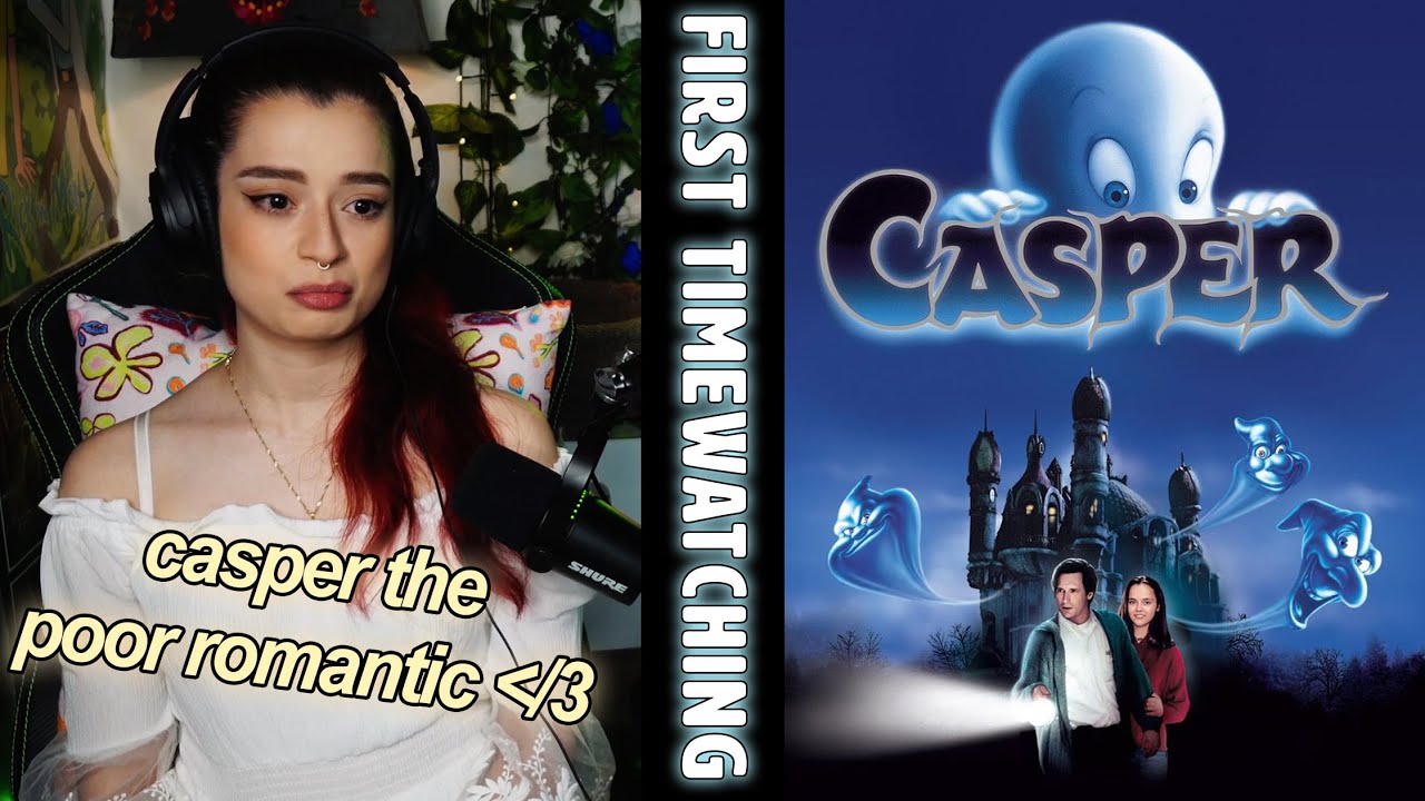 Casper is pretty sad for a kids movie... First time watching reaction & review #scarycherry